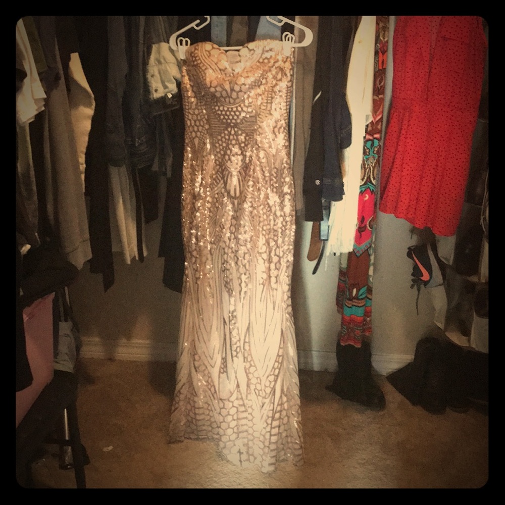 Great gatsby/Art Deco mermaid dress